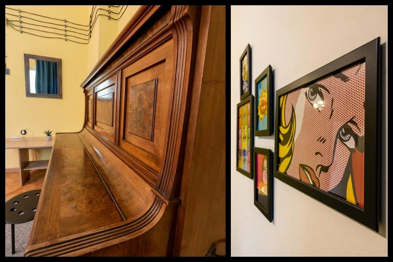 Apartmán Pop Art & Piano Varna Bulharsko